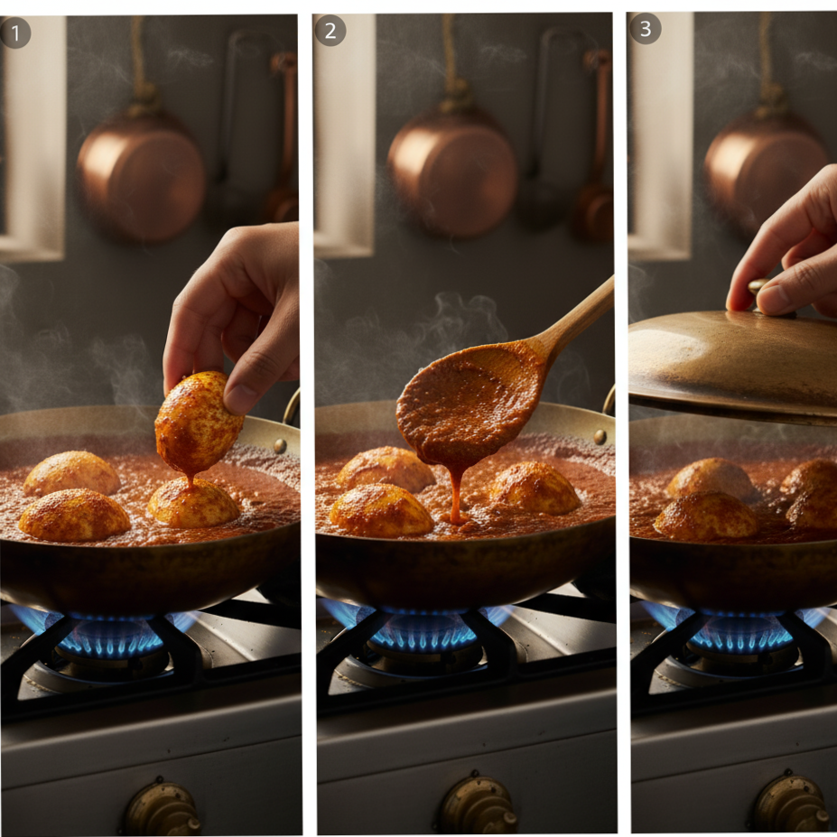 Egg Ghee Rost Masala 