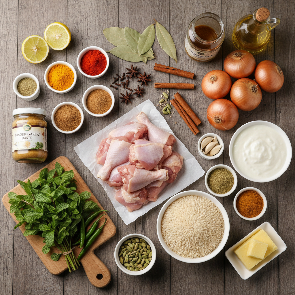 Chicken Dum Biryani Chicken Dum Biryani