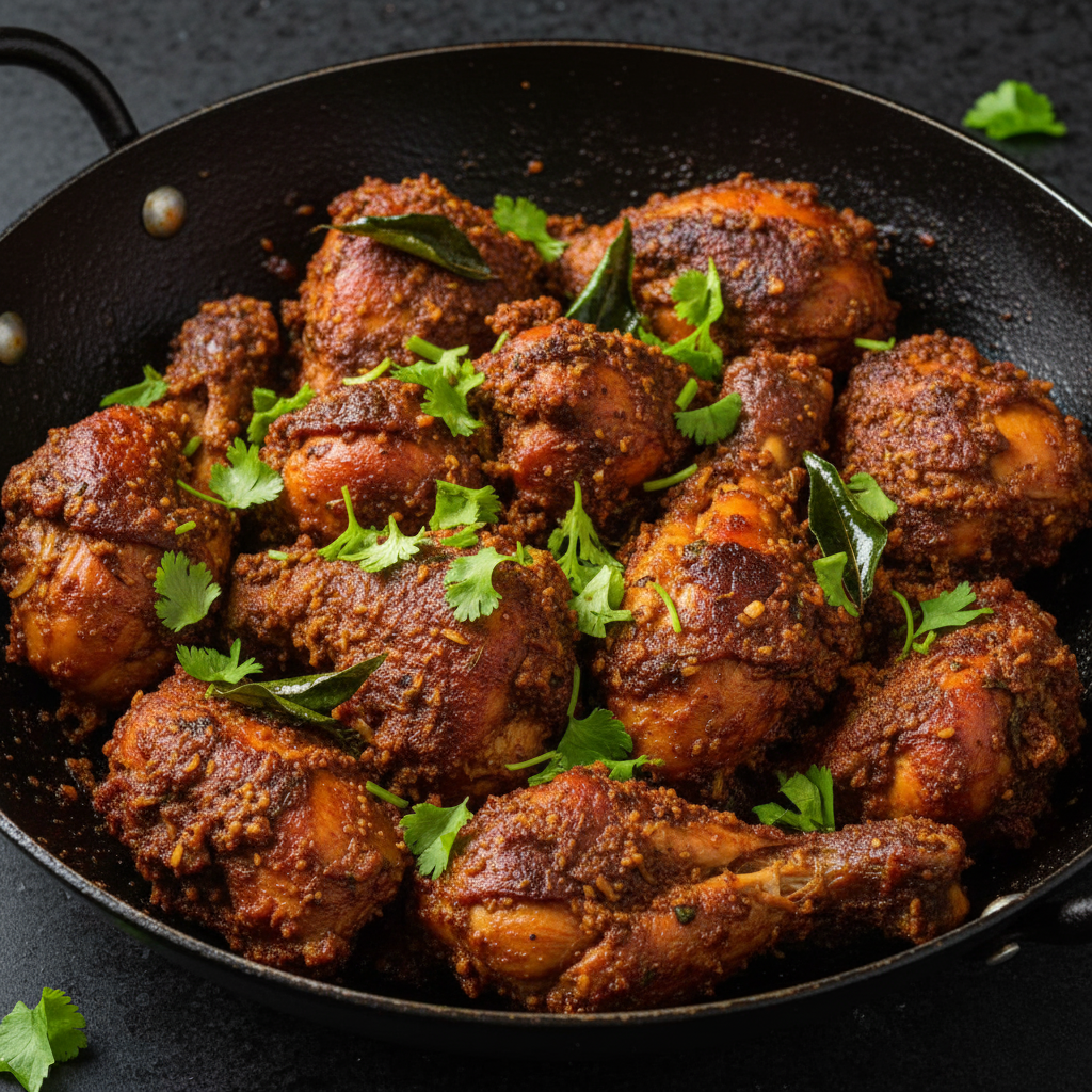 done Andra Style Chicken Fry