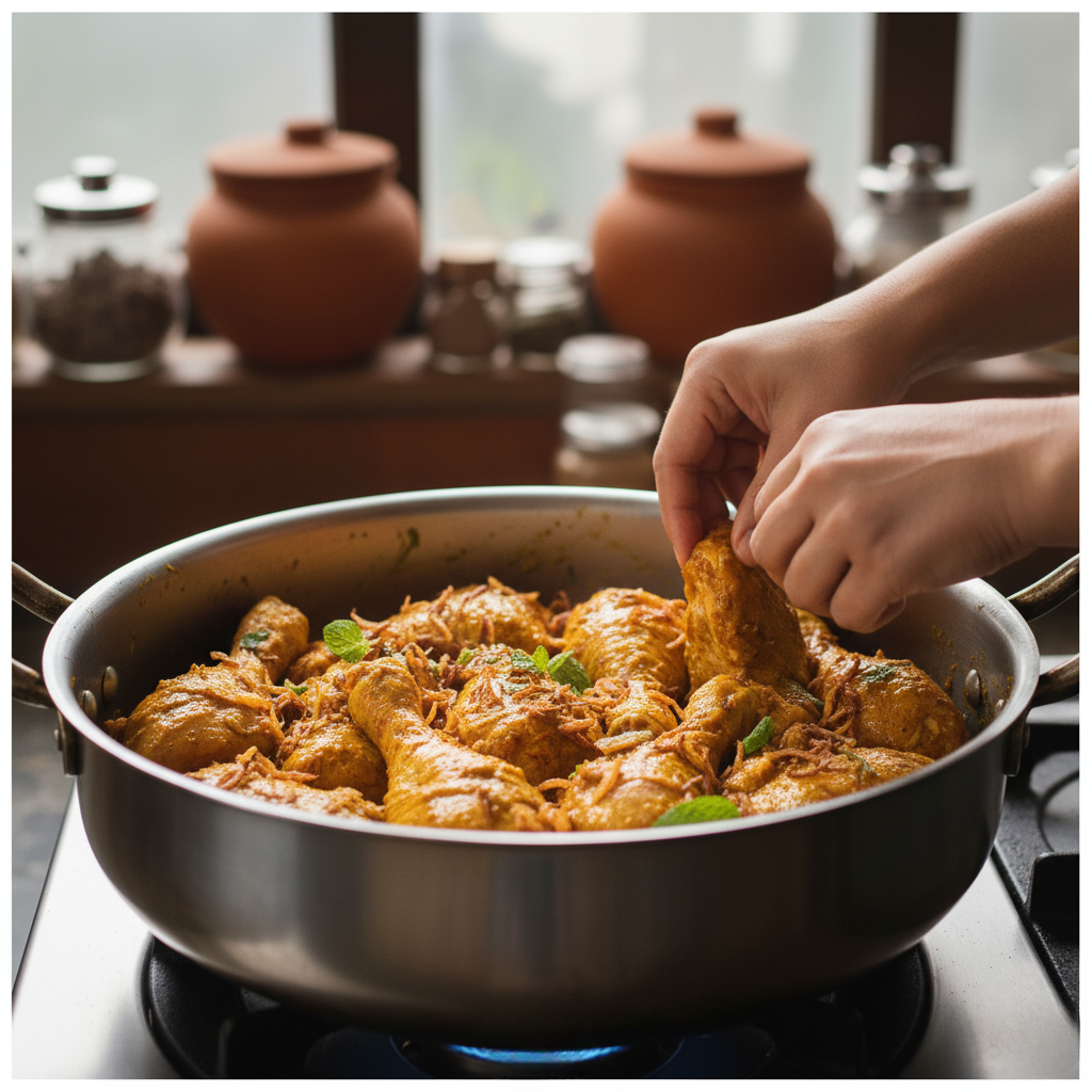 edited place chicken