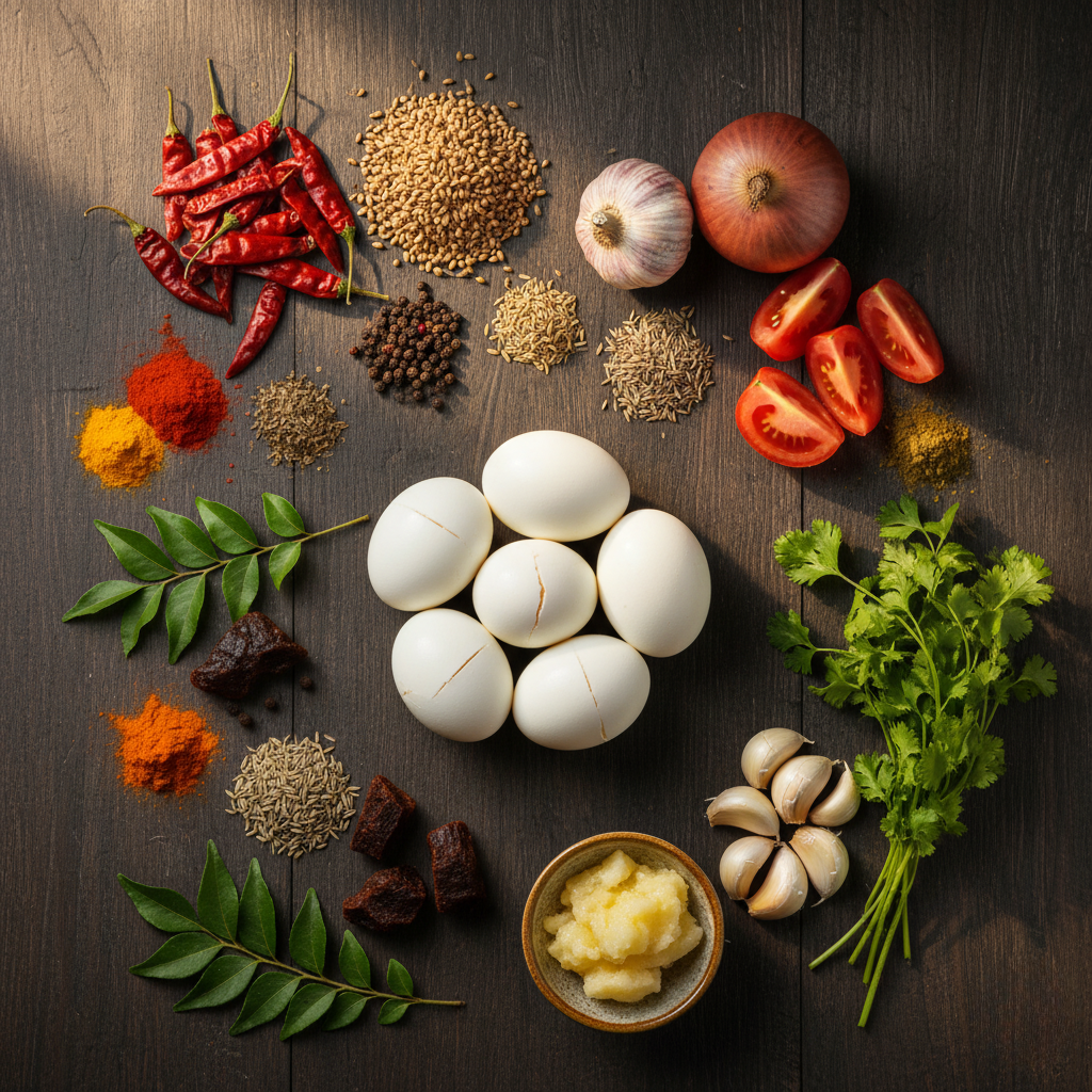 Egg Ghee Rost Masala 