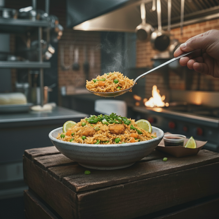 Street Style Chicken Fried Rice