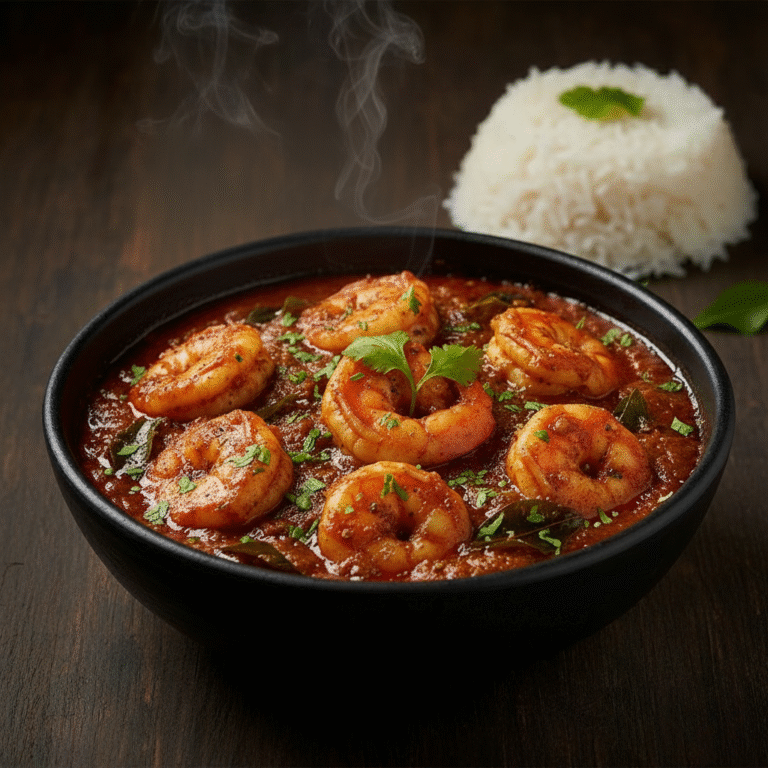Chettinad Prawn Curry