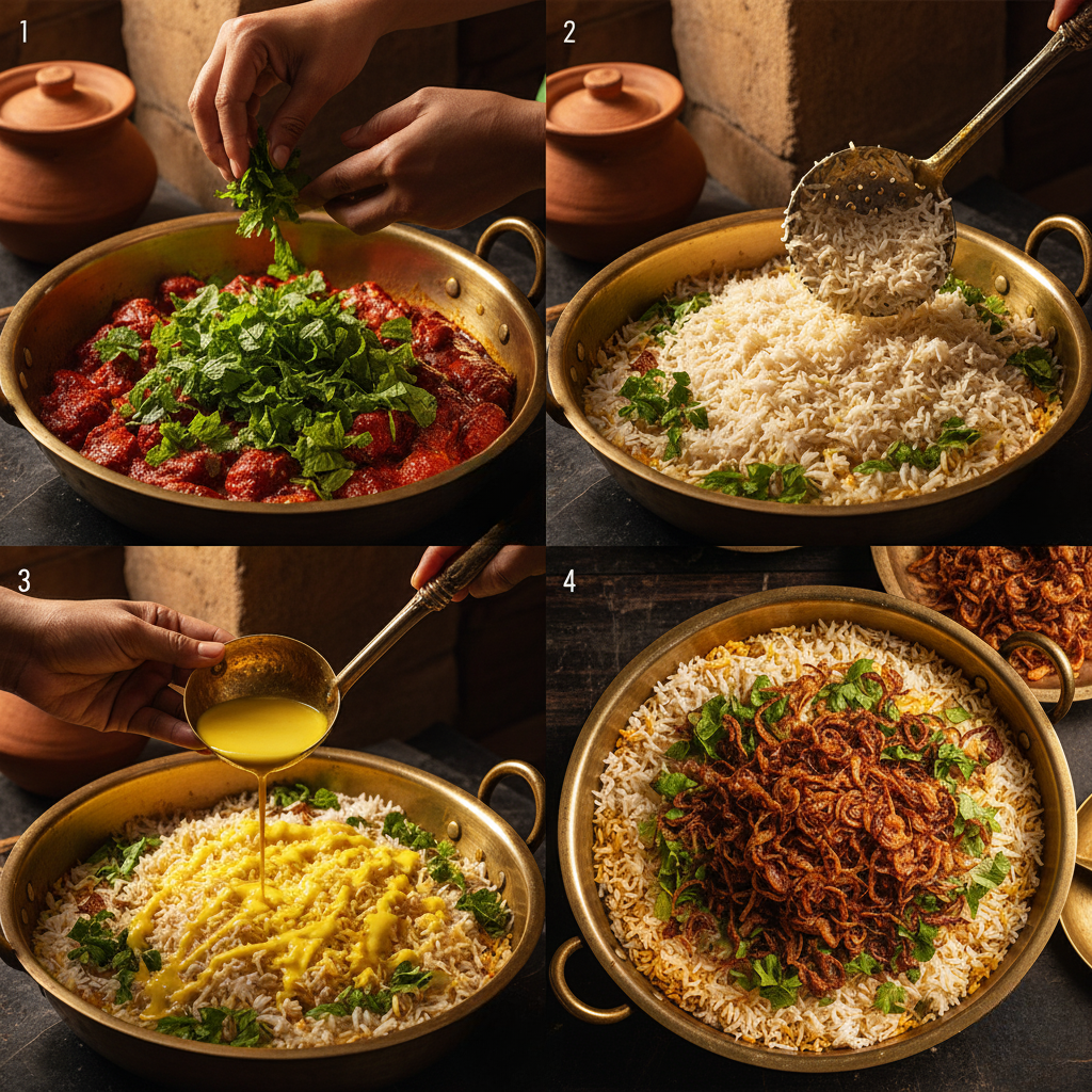 9mb hyderabadi mutton biryani