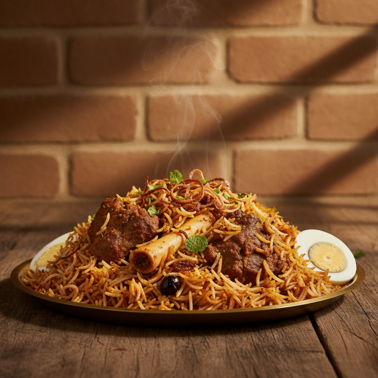 hyderabadi mutton biryani