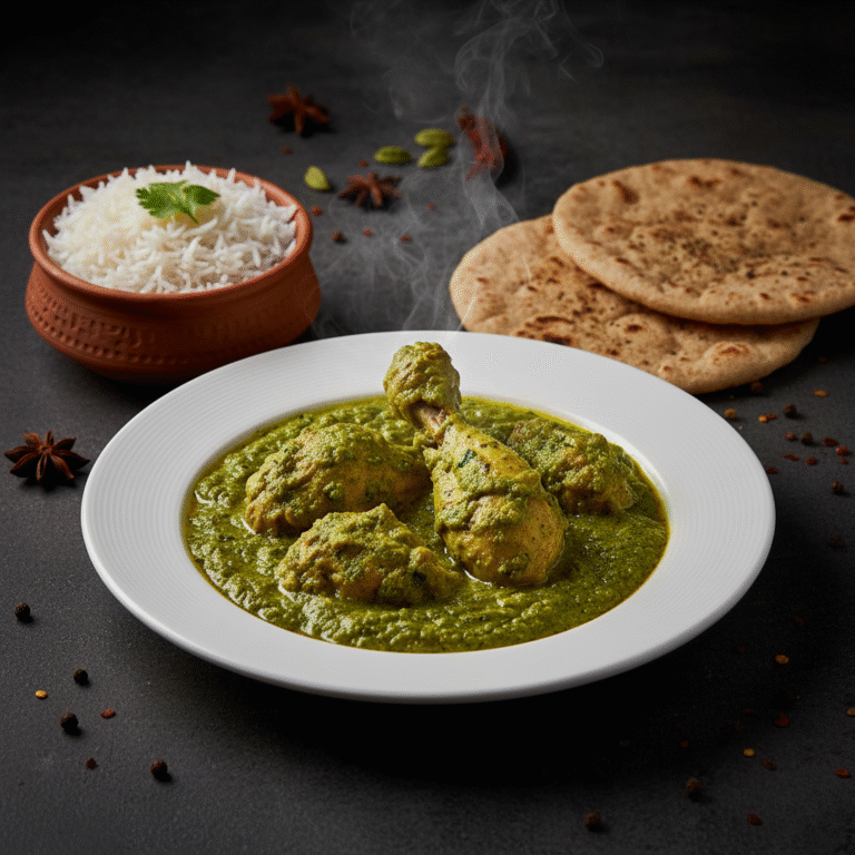 Pudina Chicken Curry